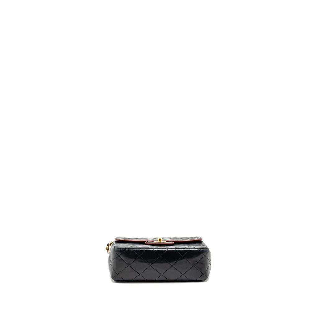 chanel-vintage-mini-square-flap-bag-lambskin-black-red-ghw