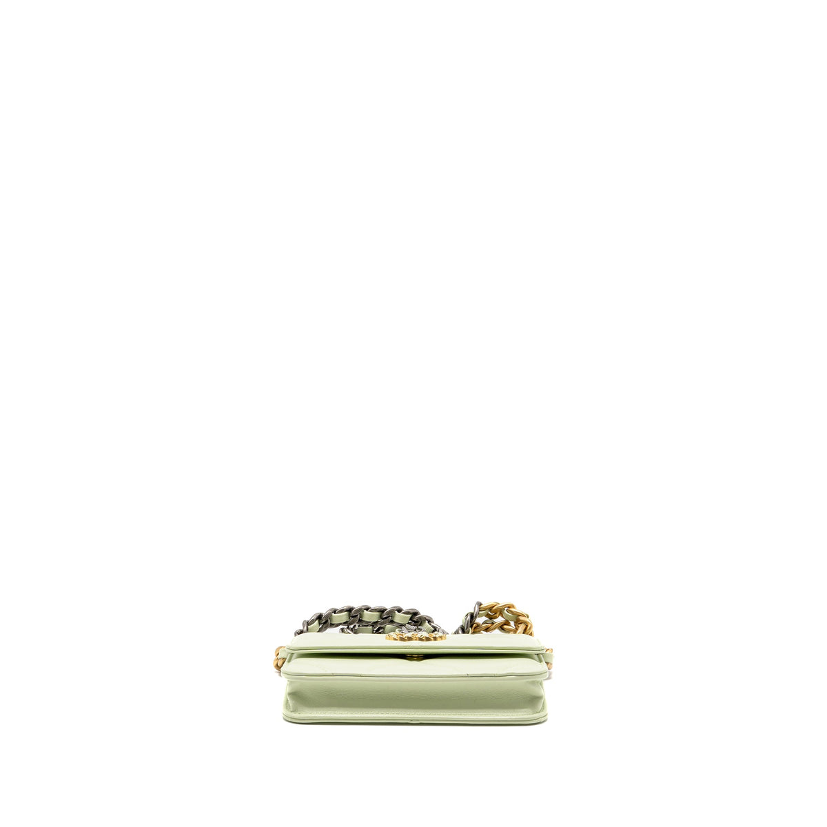 chanel-19-mini-clutch-with-chain-lambskin-light-green-multicolour-hardware