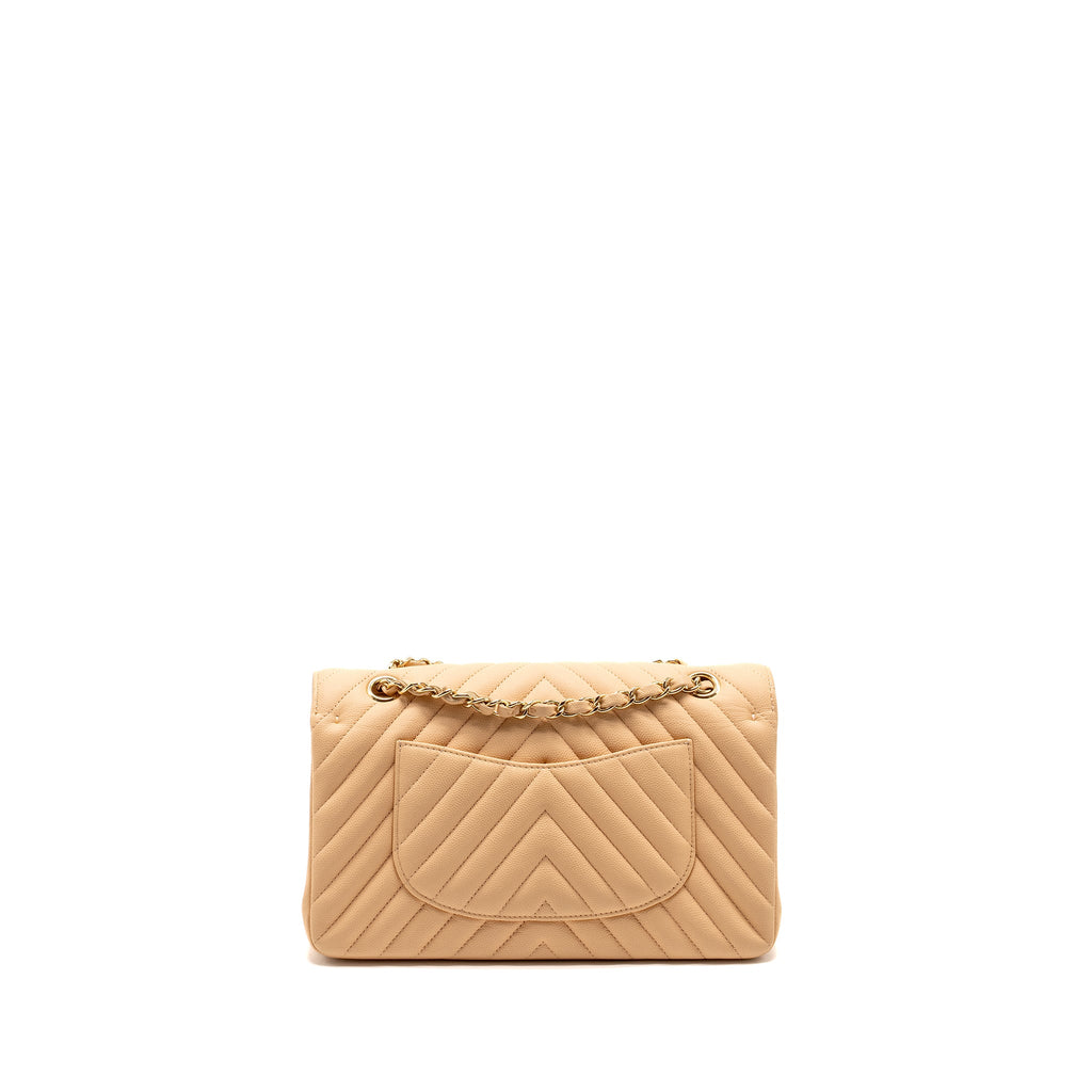 chanel-medium-classic-double-flap-bag-chevron-caviar-beige-lghw