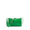 bottega-veneta-cassette-leather-green-shw
