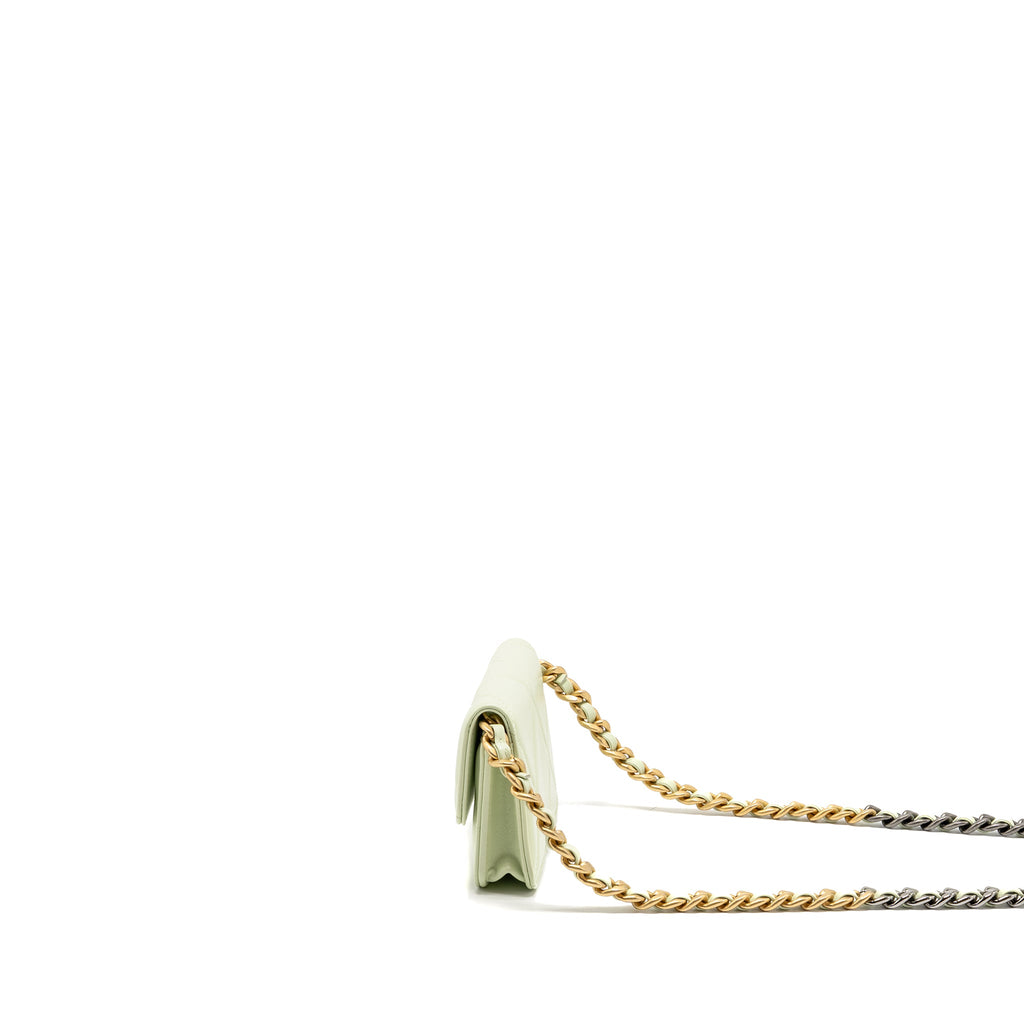 chanel-19-mini-clutch-with-chain-lambskin-light-green-multicolour-hardware