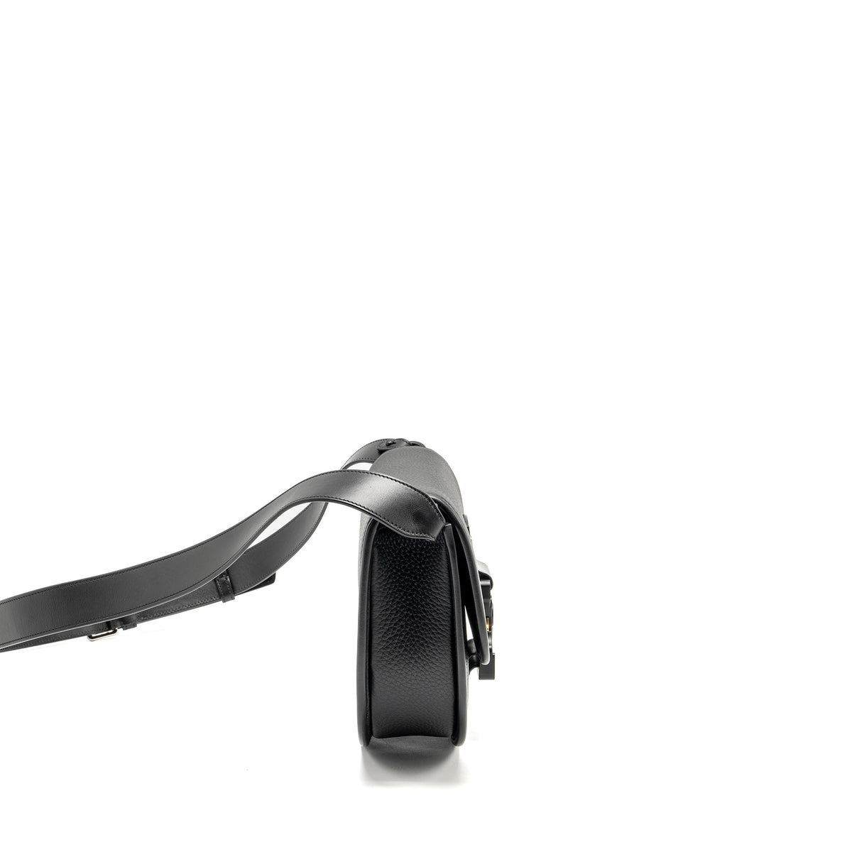 dior-large-gallop-bag-with-strap-grained-smooth-calfskin-black-silver-gold-hardware