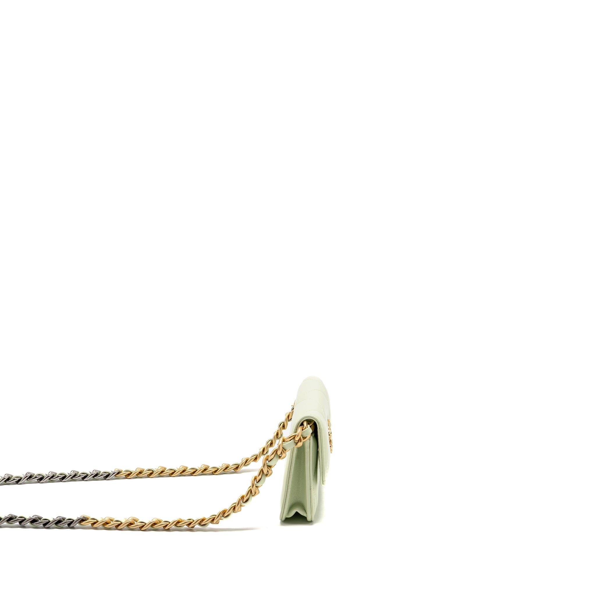 chanel-19-mini-clutch-with-chain-lambskin-light-green-multicolour-hardware
