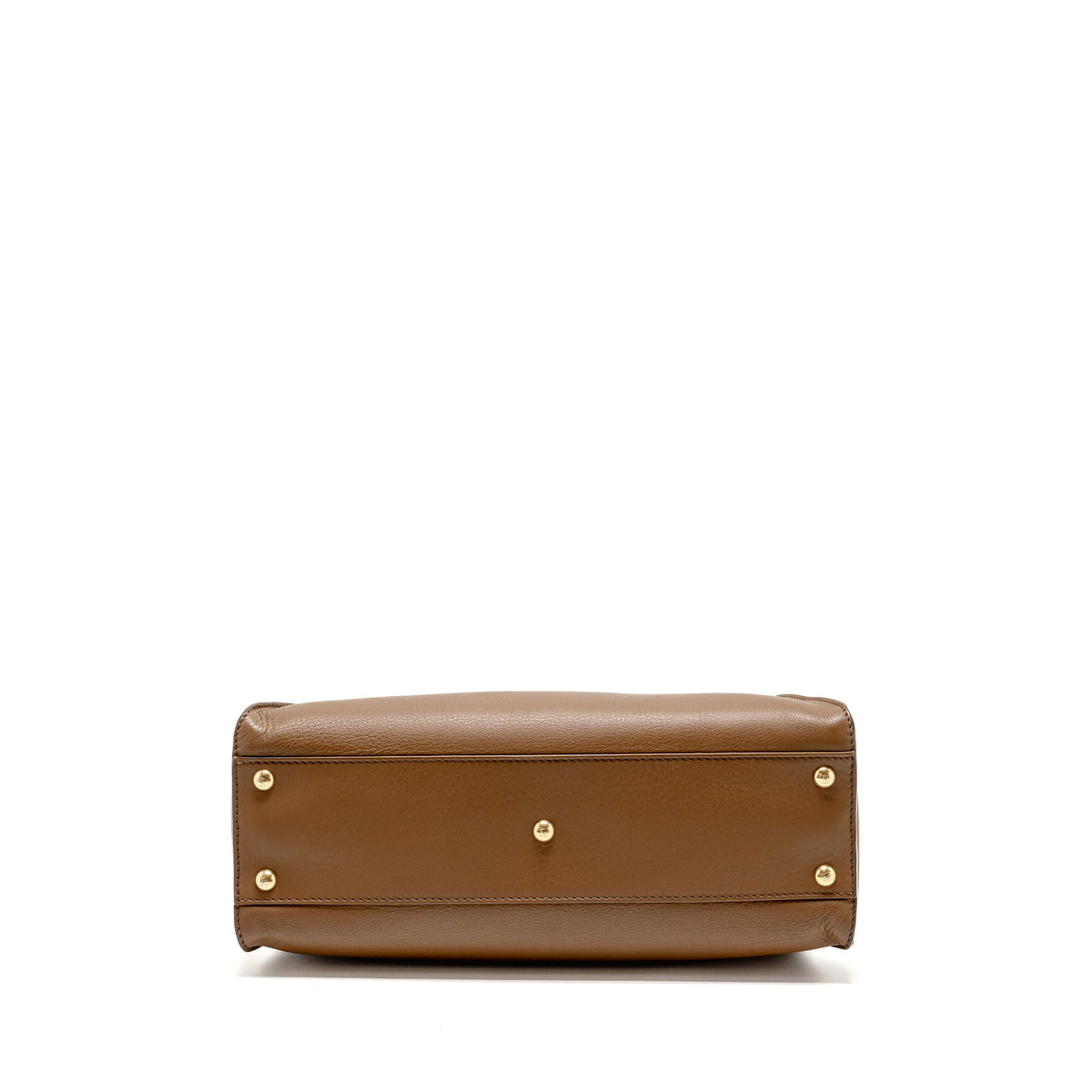 fendi-medium-peekaboo-calfskin-tobacco-ghw