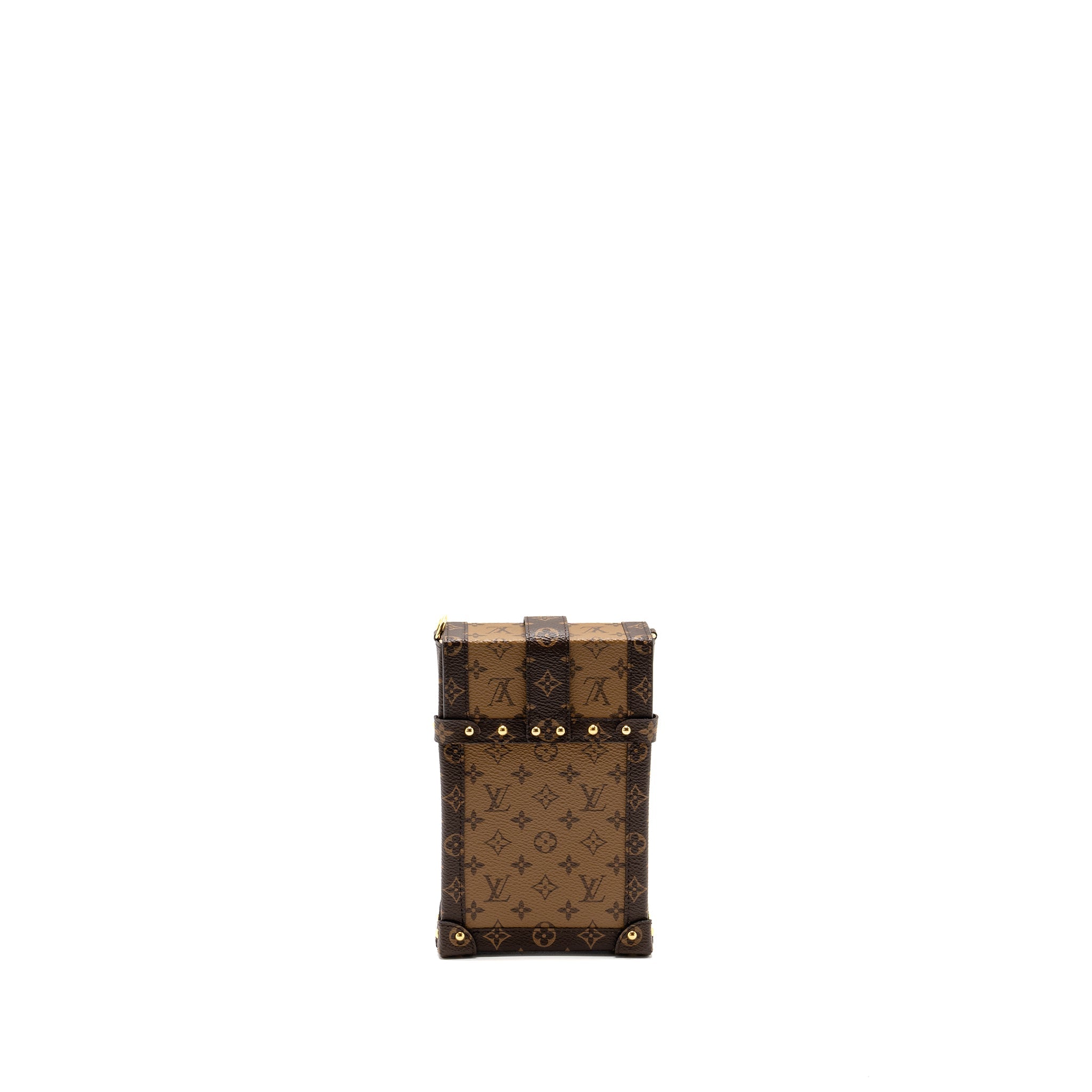 louis-vuitton-vertical-trunk-pochette-with-chain-monogram-reverse-canvas-ghw-1
