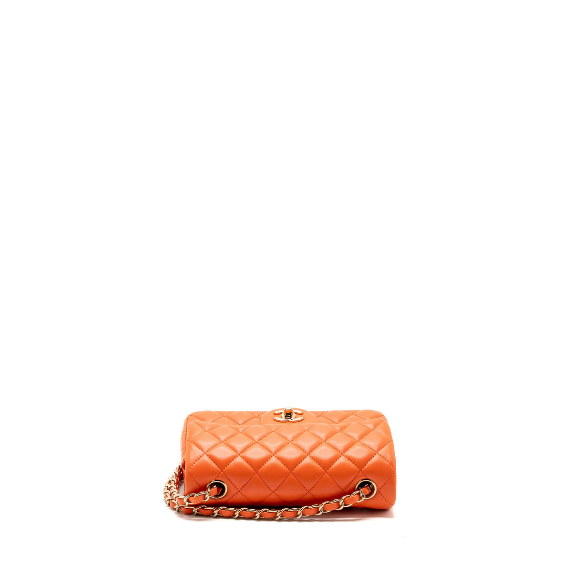 chanel-mini-rectangular-flap-bag-lambskin-orange-pink-shw