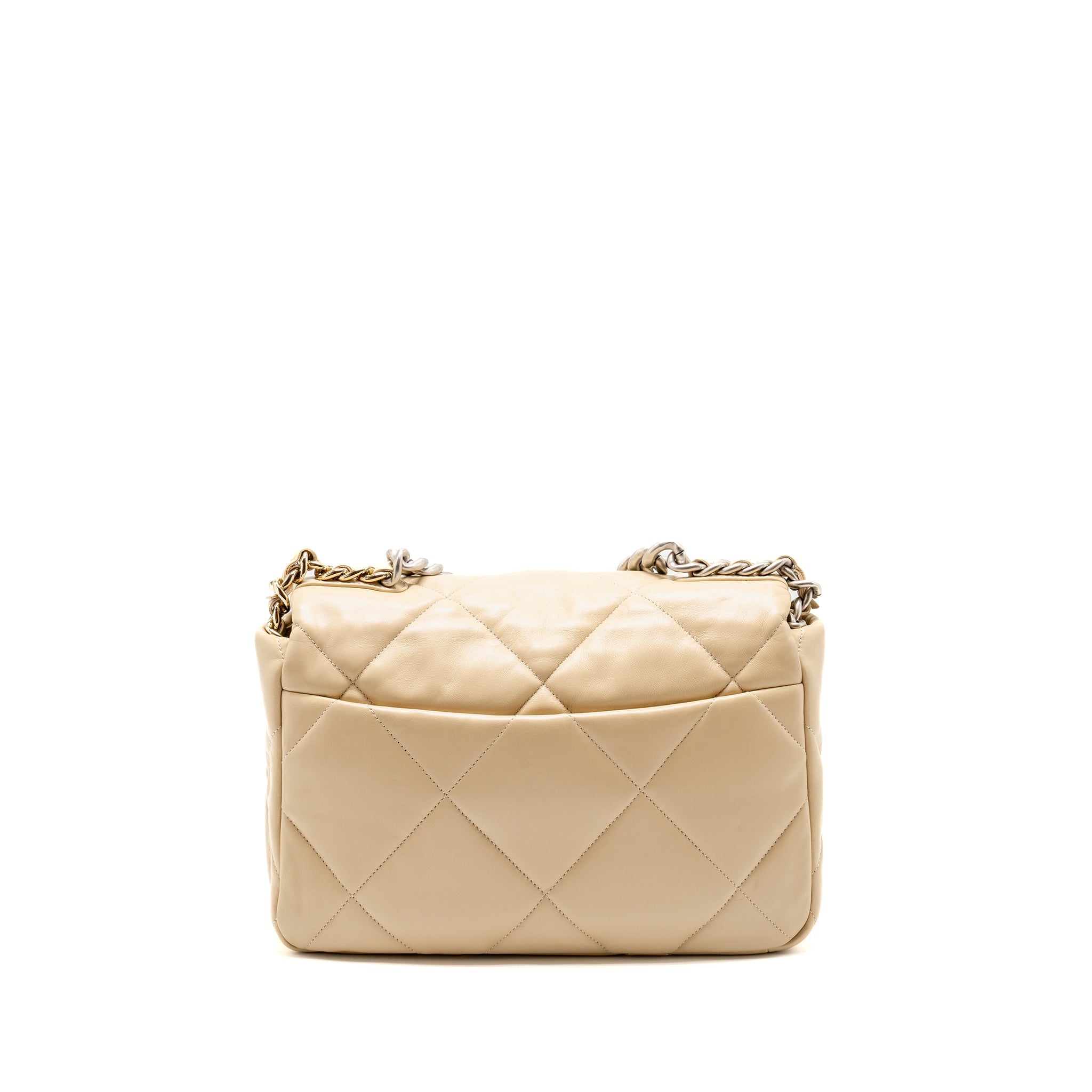 chanel-large-19-bag-lambskin-light-beige-multicolour-hardware-microchip-copy