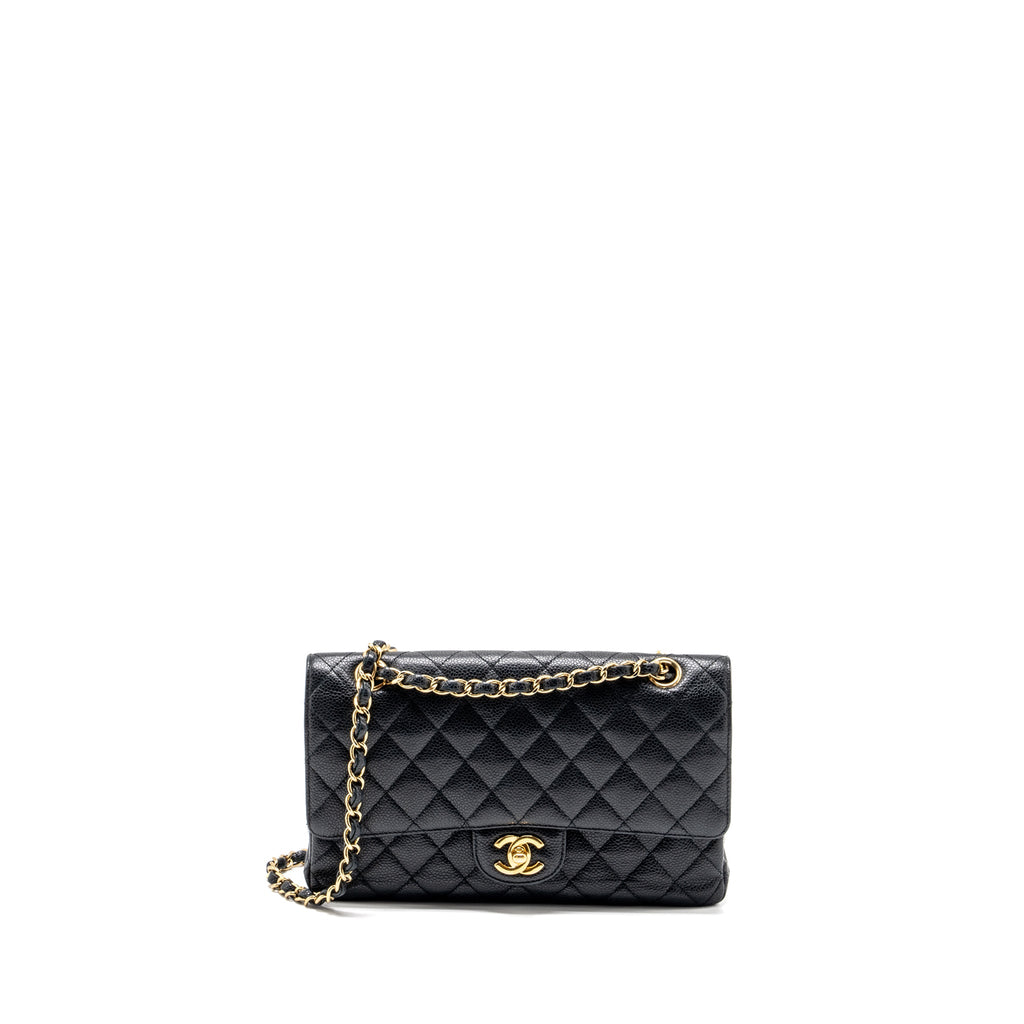 chanel-medium-classic-double-flap-bag-caviar-black-ghw-22
