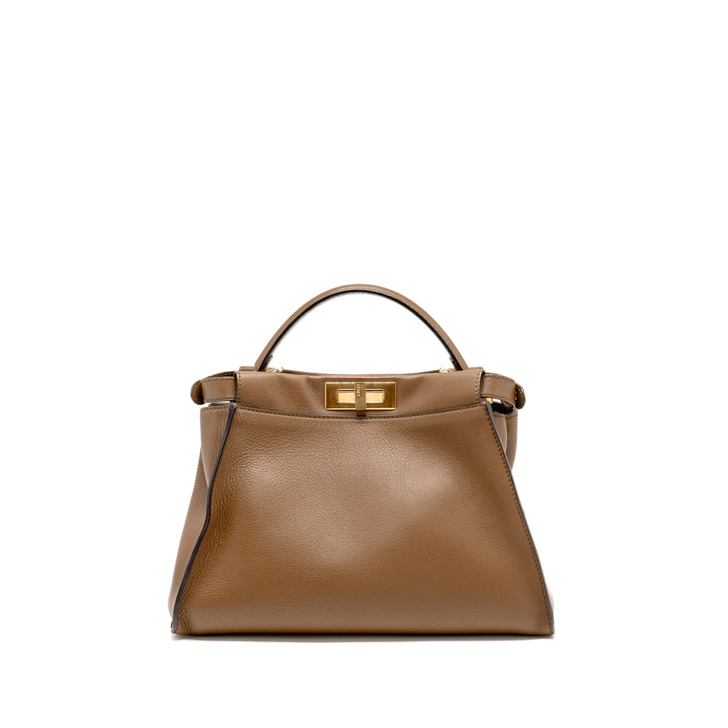 fendi-medium-peekaboo-calfskin-tobacco-ghw
