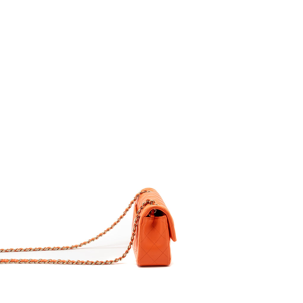 chanel-mini-rectangular-flap-bag-lambskin-orange-pink-shw