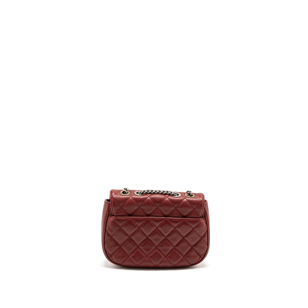 chanel-round-crossbody-messenger-bag-caviar-red-brushed-gold-ruthenium-silver-hardware