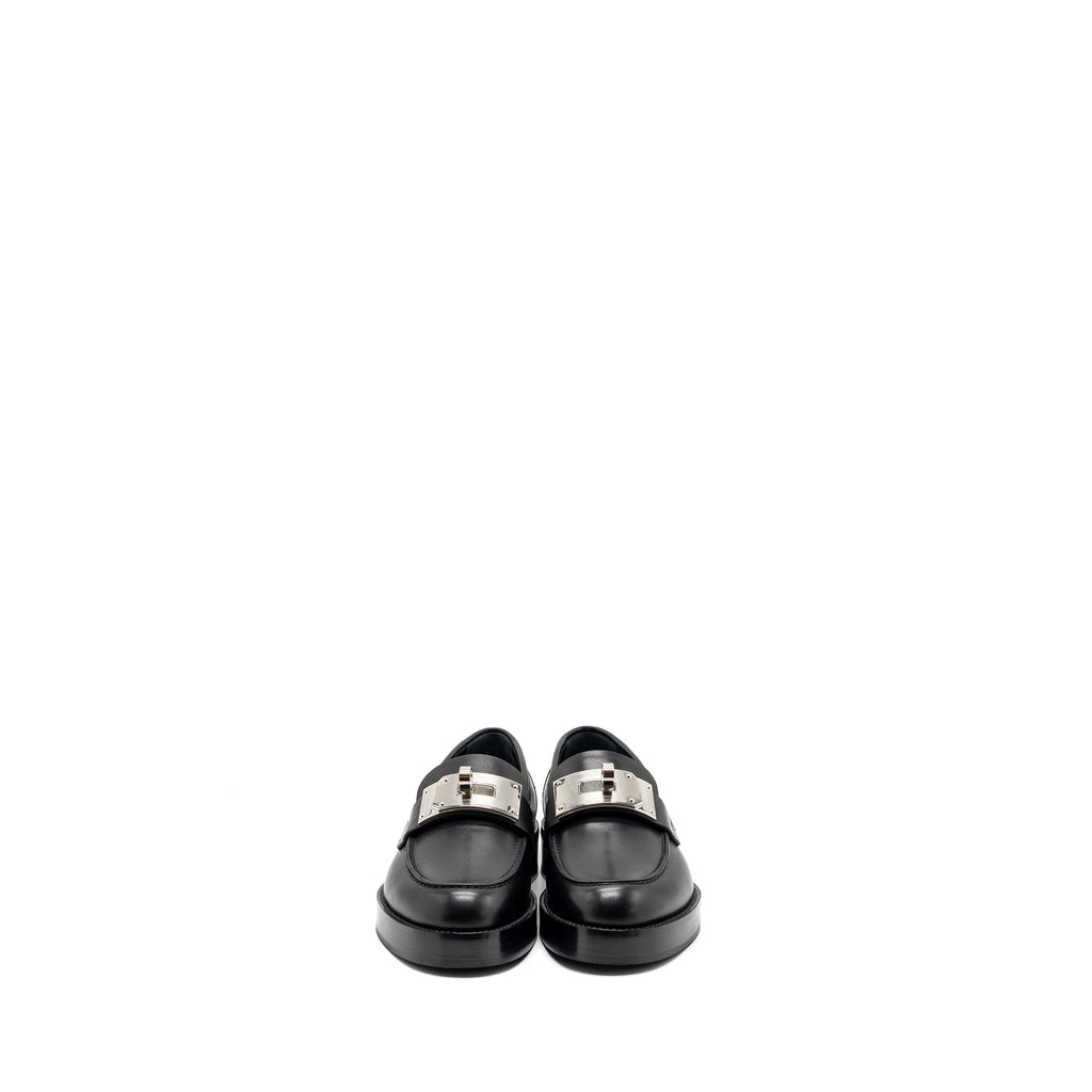 hermes-size-37-hot-moccasins-calfskin-black-shw