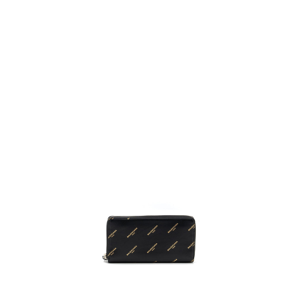 balenciaga-logo-long-zip-wallet-calfskin-shw