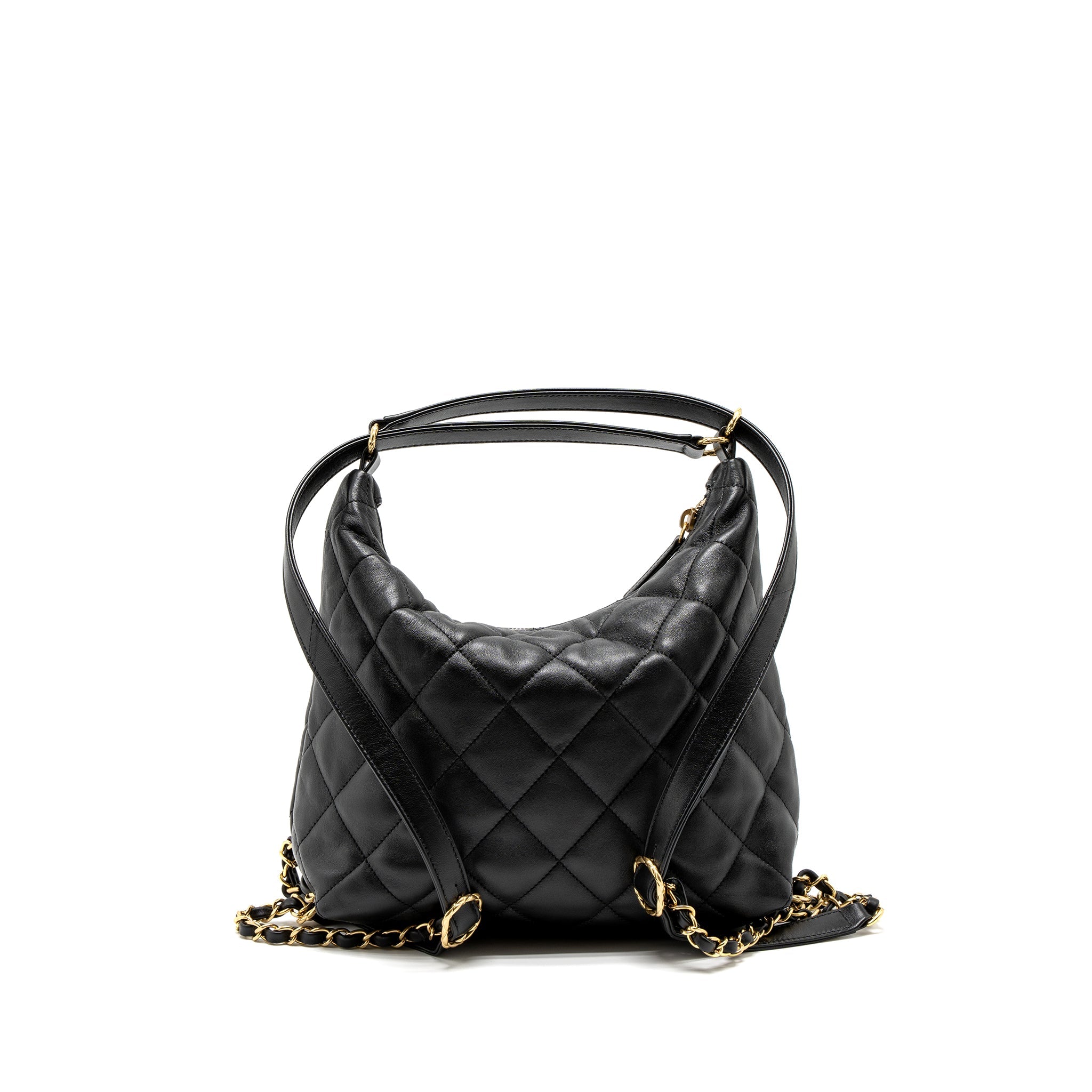 chanel-22b-hobo-bag-lambskin-black-brushed-ghw-microchip