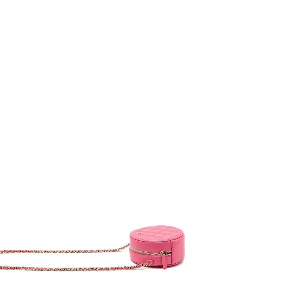 chanel-round-vanity-with-chain-caviar-pink-lghw