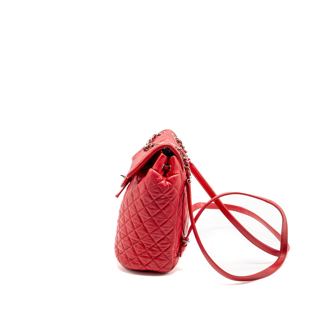 chanel-small-urban-spirit-quilted-backpack-lambskin-red-lghw-copy