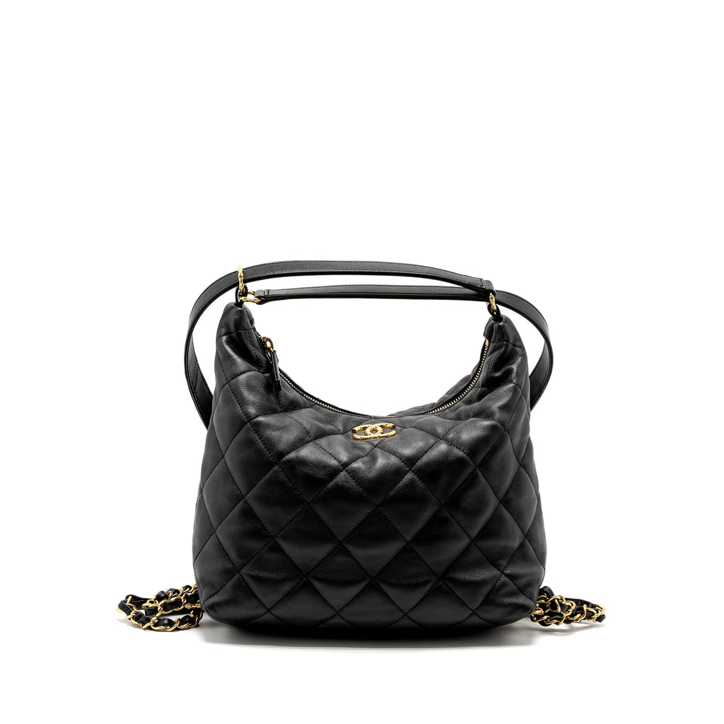 chanel-22b-hobo-bag-lambskin-black-brushed-ghw-microchip