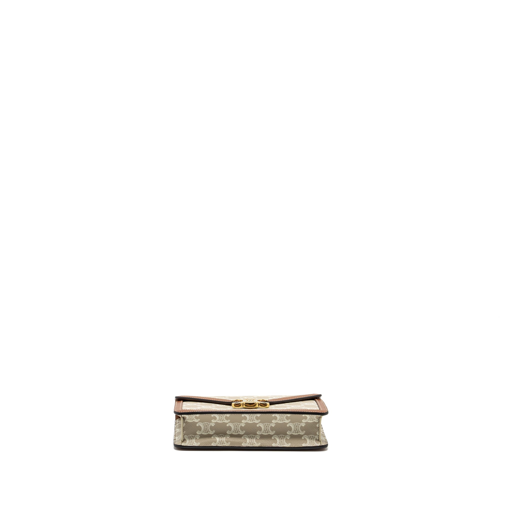 celine-triomphe-wallet-on-chain-triomphe-canvas-leather-white-ghw