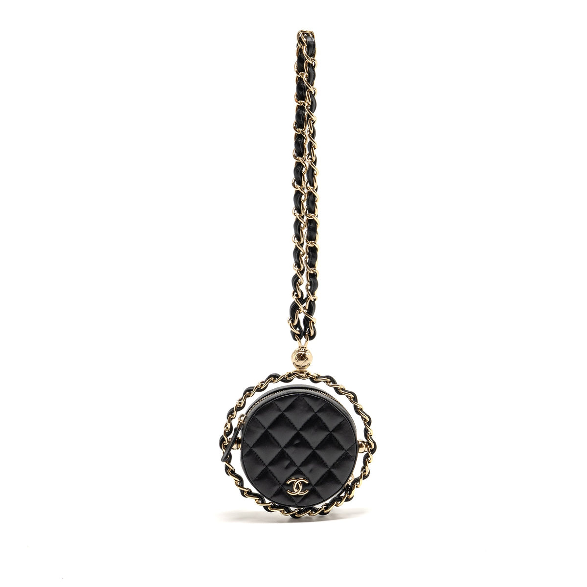 chanel-22c-round-clutch-with-chain-lambskin-black-lghw-copy