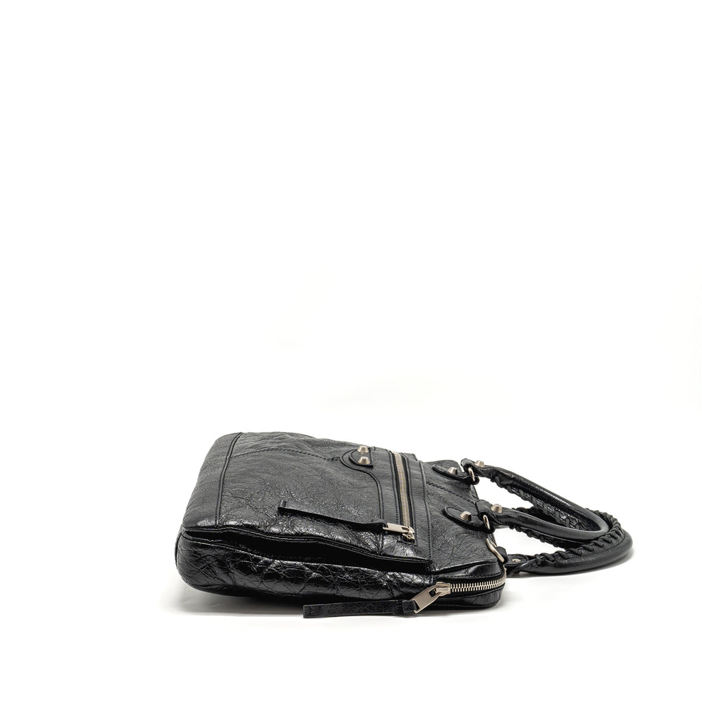 balenciaga-briefcase-leather-black-shw