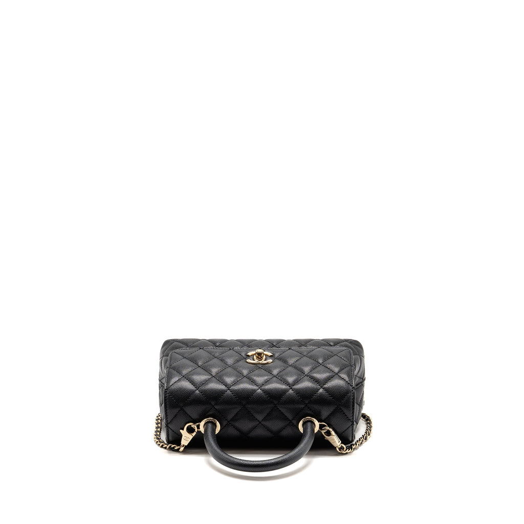 chanel-small-coco-handle-caviar-black-lghw-microchip-19