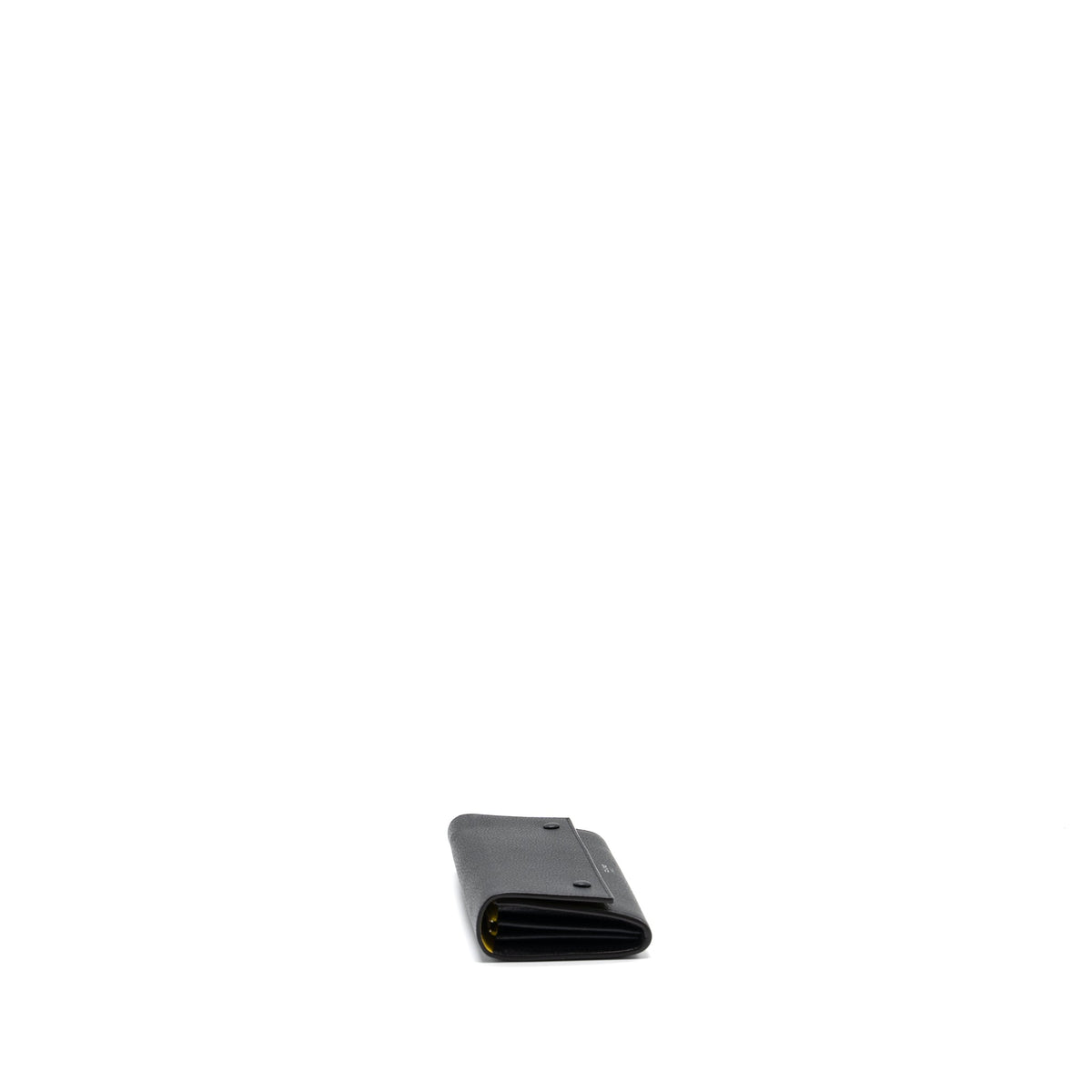 celine-long-wallet-grained-calfskin-black-shw