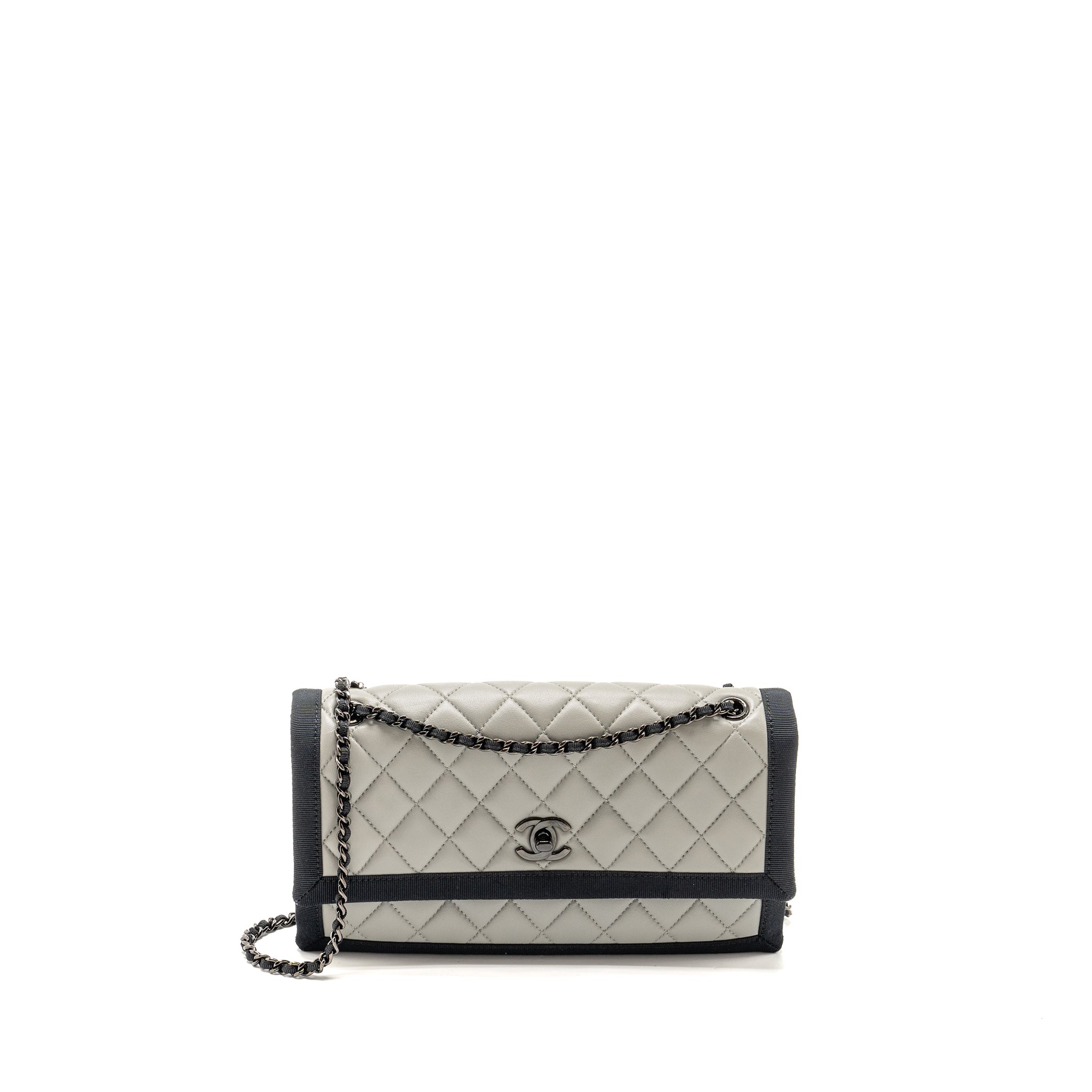 chanel-quilted-flap-with-fabric-edge-lambskin-grey-black-with-black-hardware-copy-1