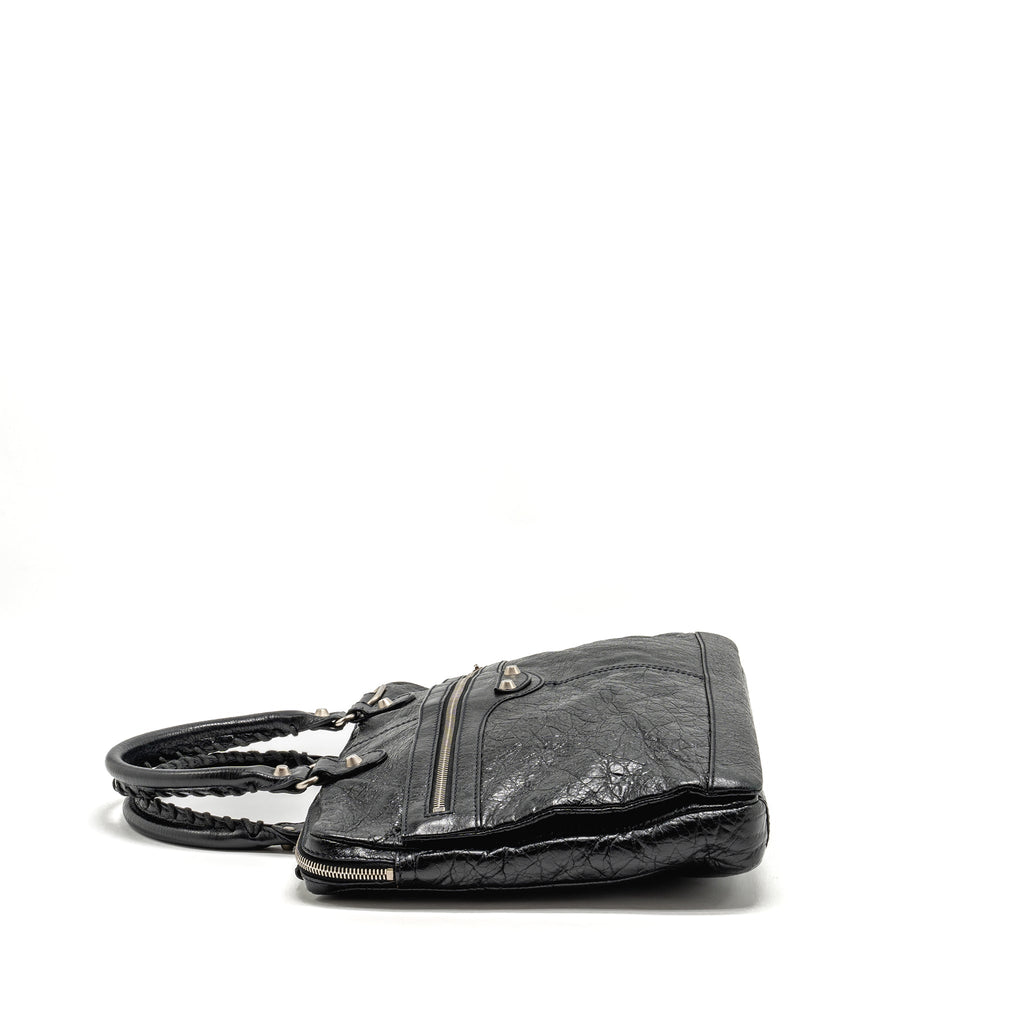 balenciaga-briefcase-leather-black-shw