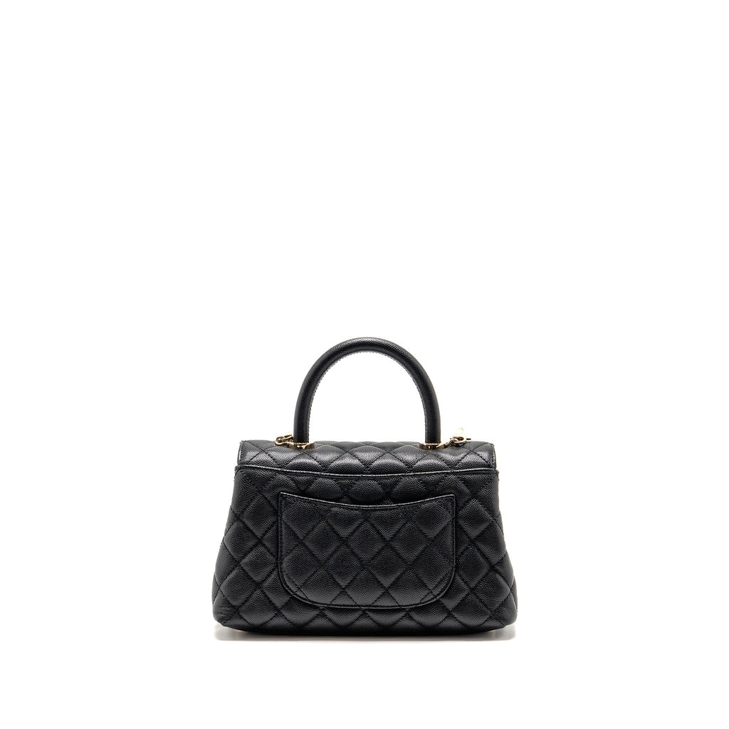 chanel-small-coco-handle-caviar-black-lghw-microchip-19