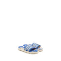 dior-size-37-5-sandals-embroidered-cotton-rubber-blue