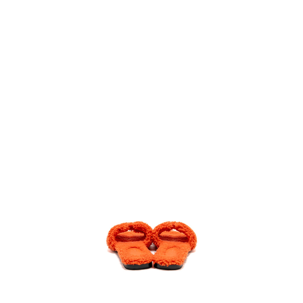 hermes-size-36-oran-sandals-shearling-orange