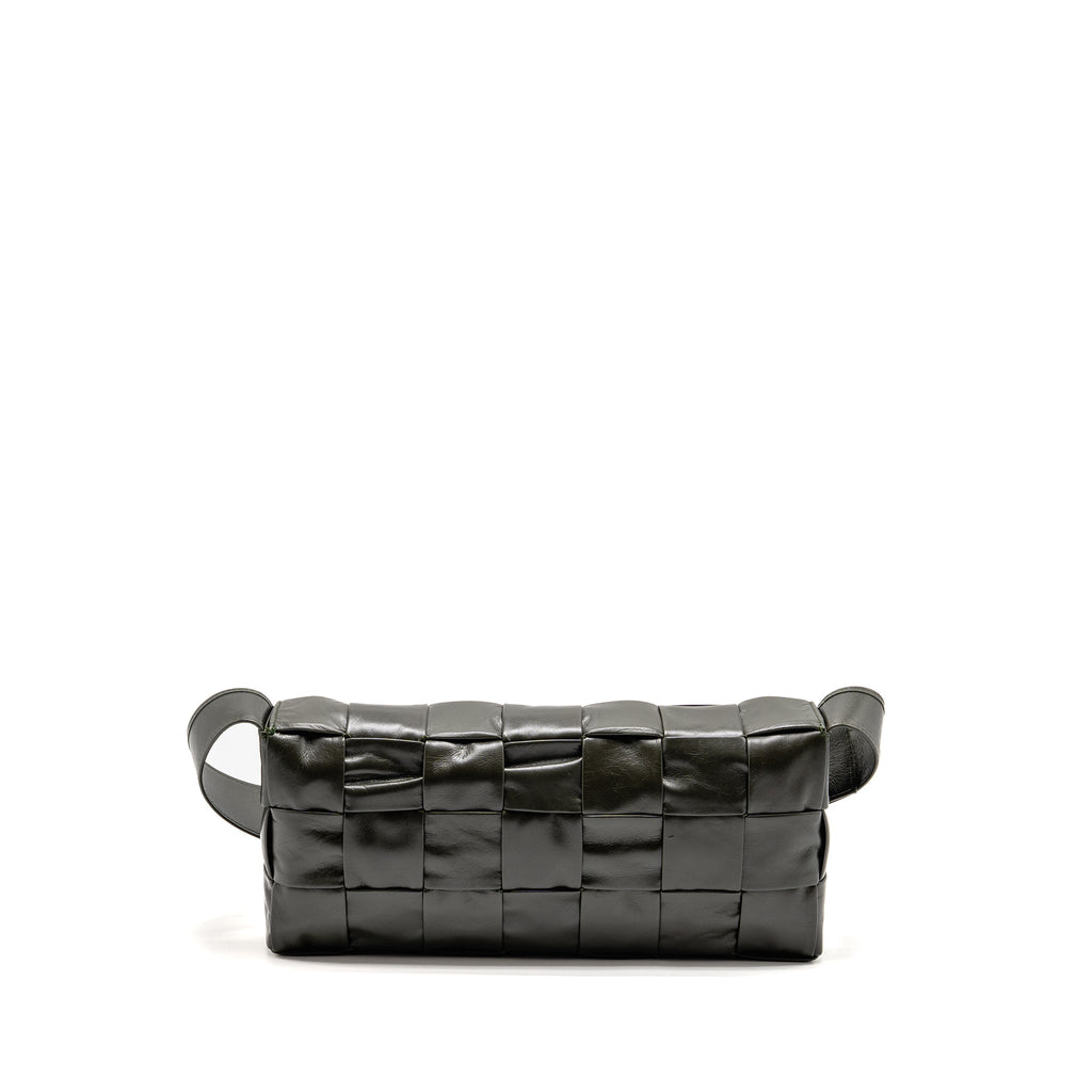 bottega-veneta-cassette-crossbody-bag-lambskin-dark-green-ruthenium-shw