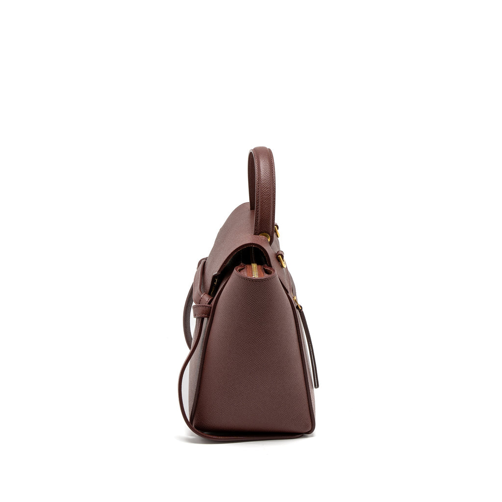 copy-of-celine-micro-belt-bag-grained-calfskin-burgundy-ghw