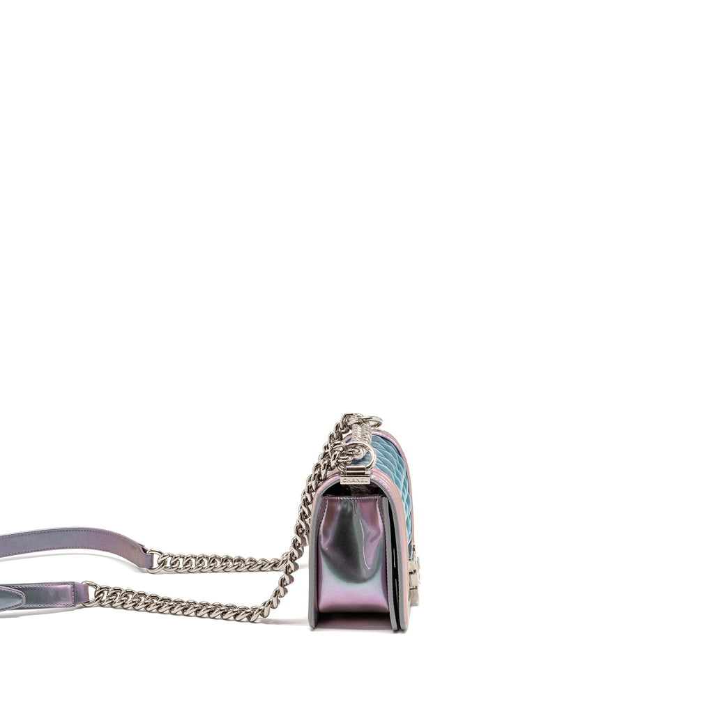 chanel-small-boy-bag-limited-edition-patent-leather-iridescent-light-purple-shw
