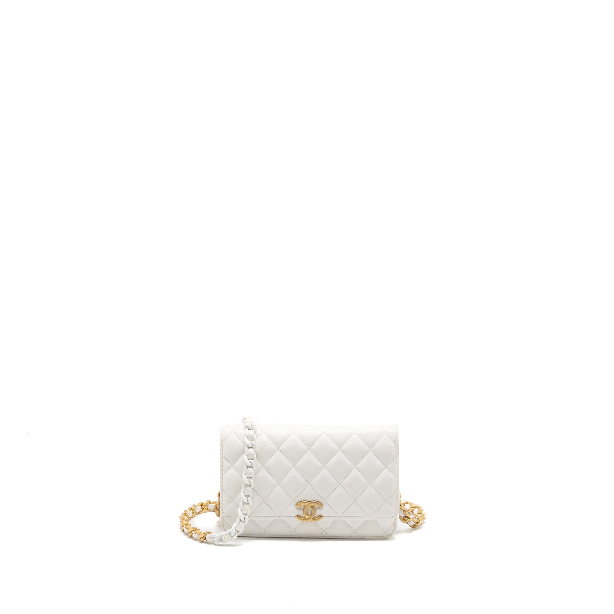 chanel-giant-chain-classic-wallet-on-chain-lambskin-white-multicolor-hardware