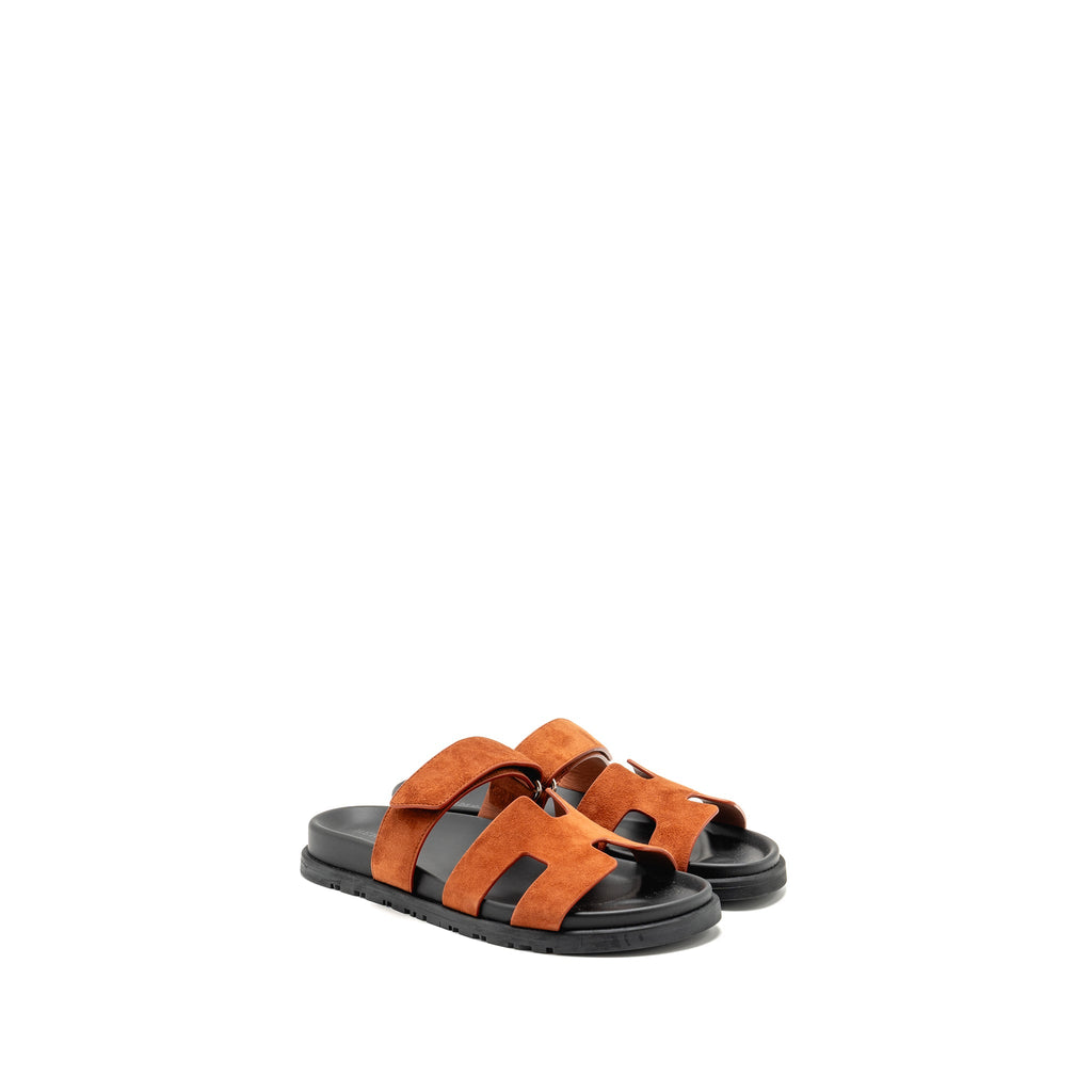 hermes-size-37-chypre-sandals-suede-goatskin-orange-canyon-copy
