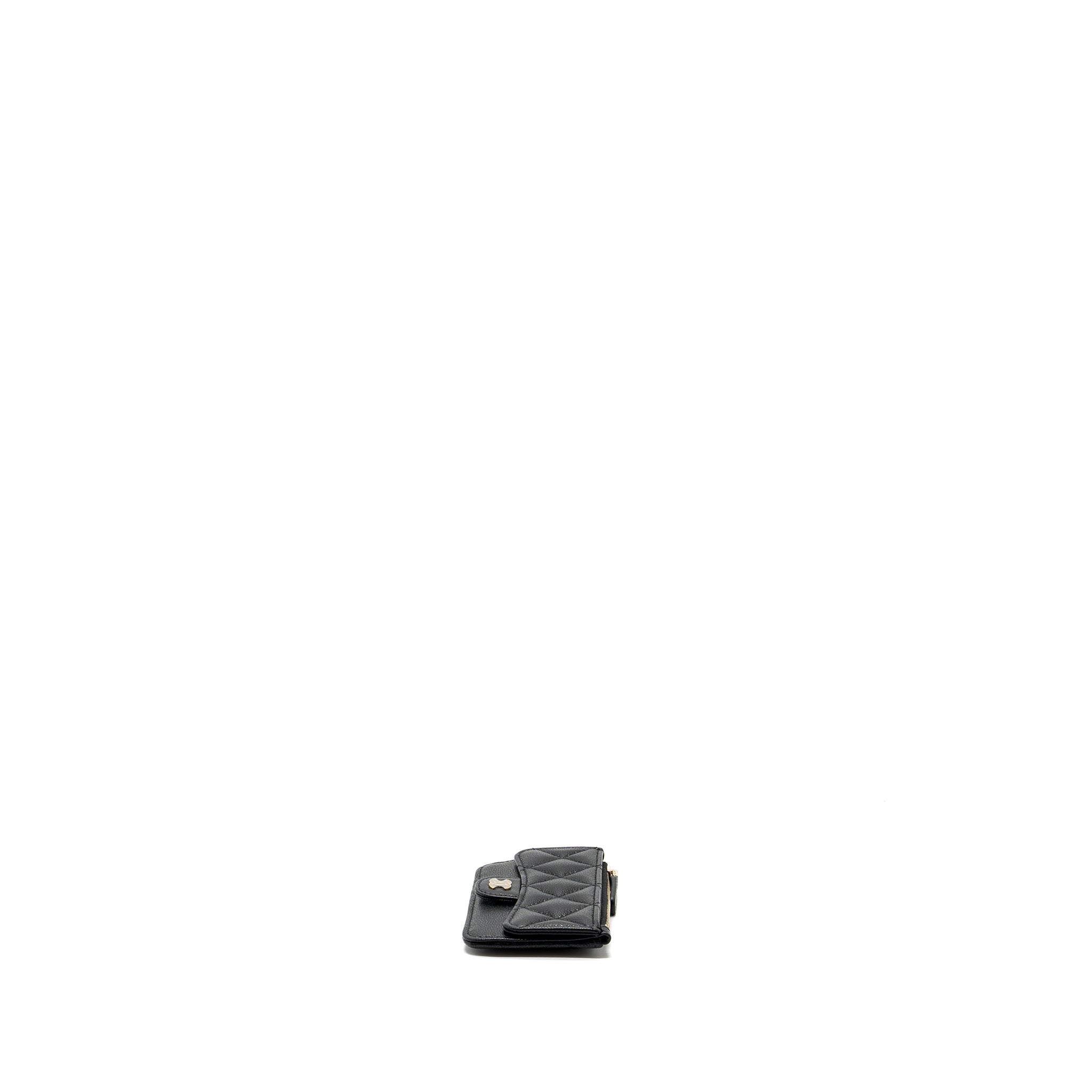 chanel-flap-with-zip-card-holder-caviar-black-ghw-microchip