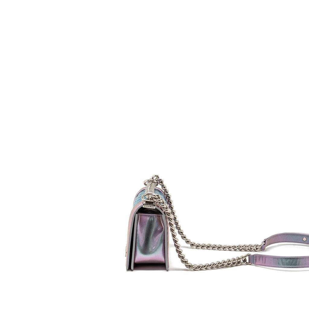 chanel-small-boy-bag-limited-edition-patent-leather-iridescent-light-purple-shw