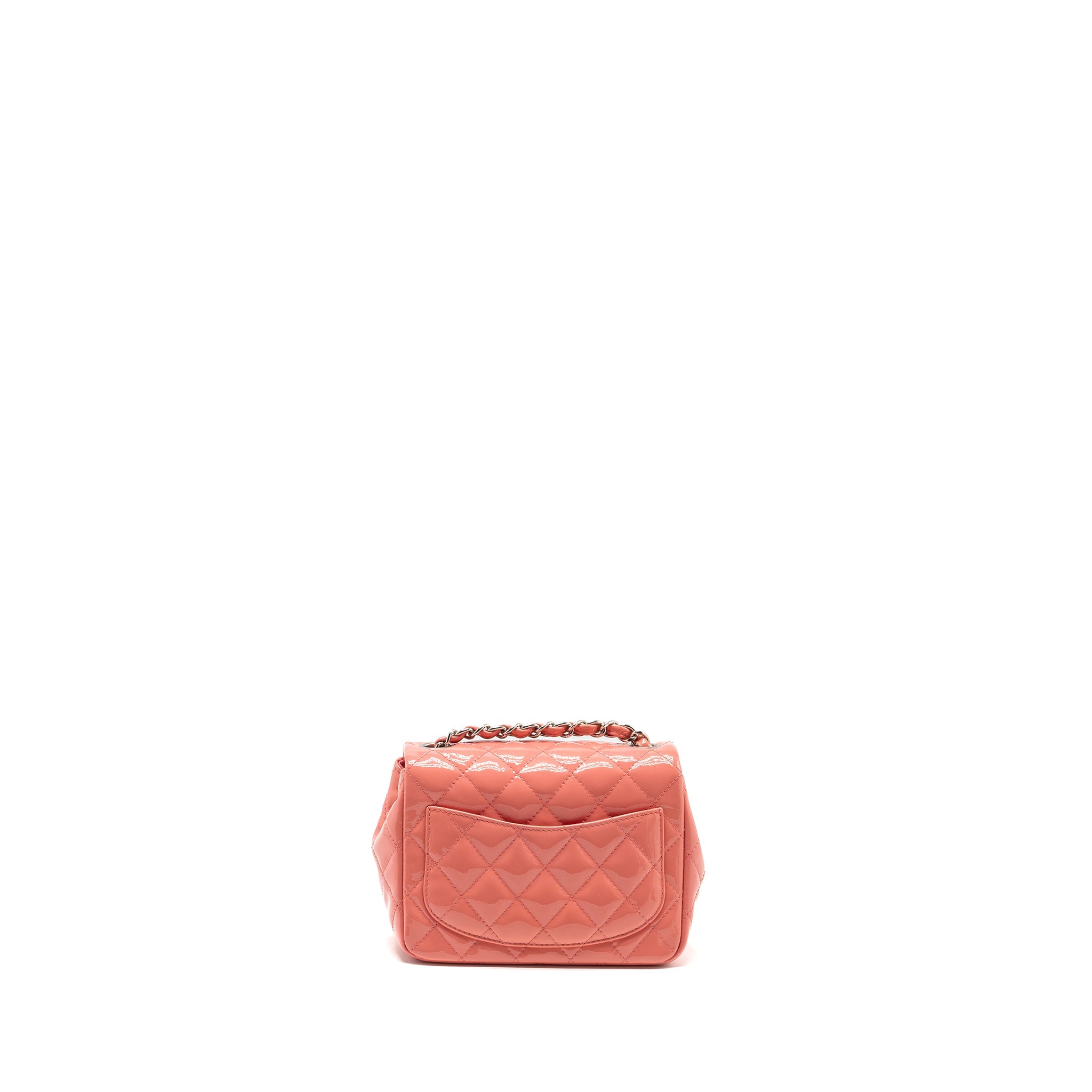 chanel-mini-square-flap-bag-patent-pink-shw