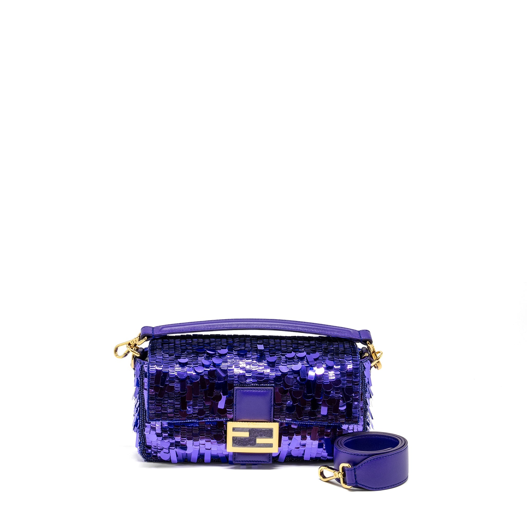 fendi-baguette-bag-limited-edition-sequin-leather-purple-ghw