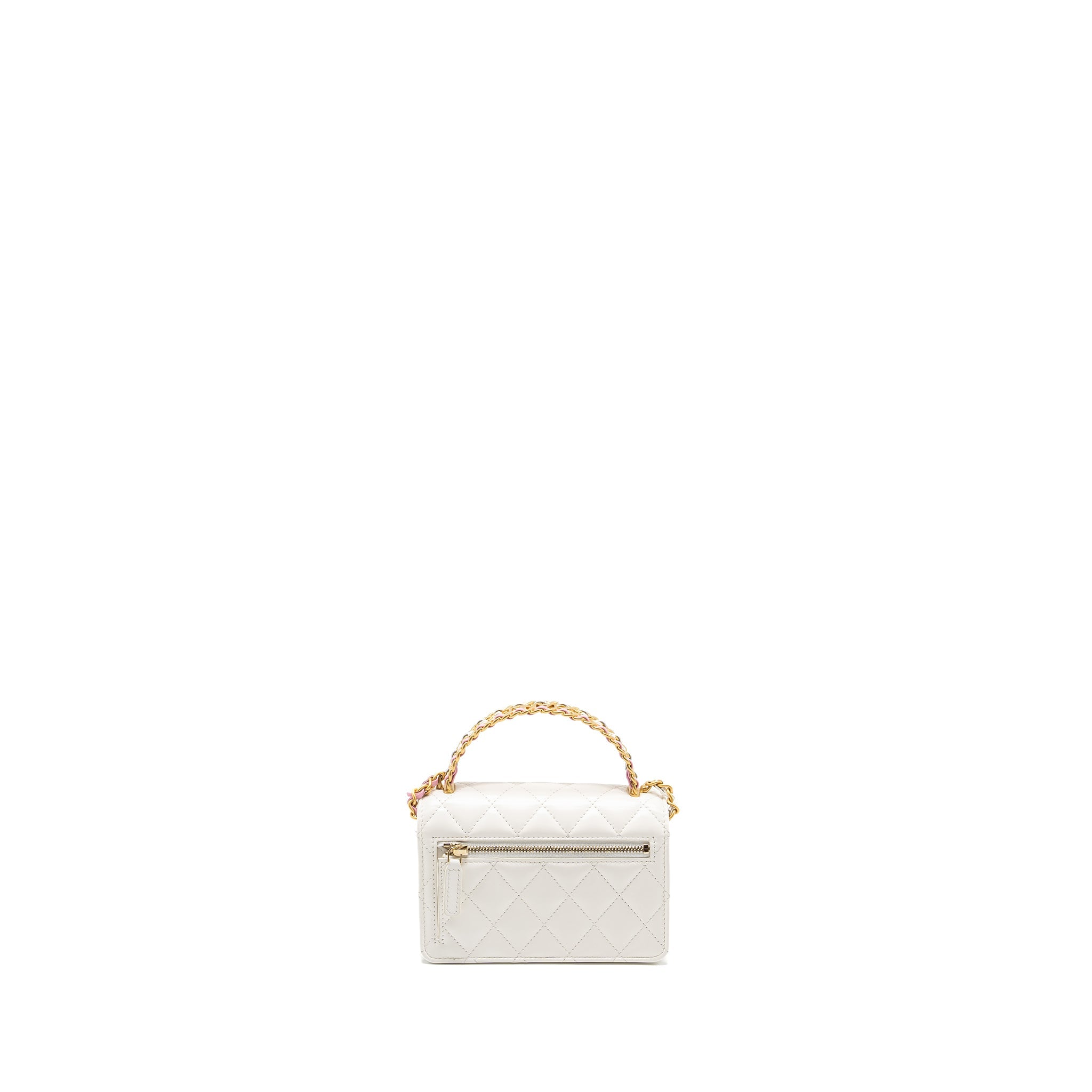 chanel-23p-rainbow-letter-handle-mini-wallet-on-chain-calfskin-white-ghwmicrochip