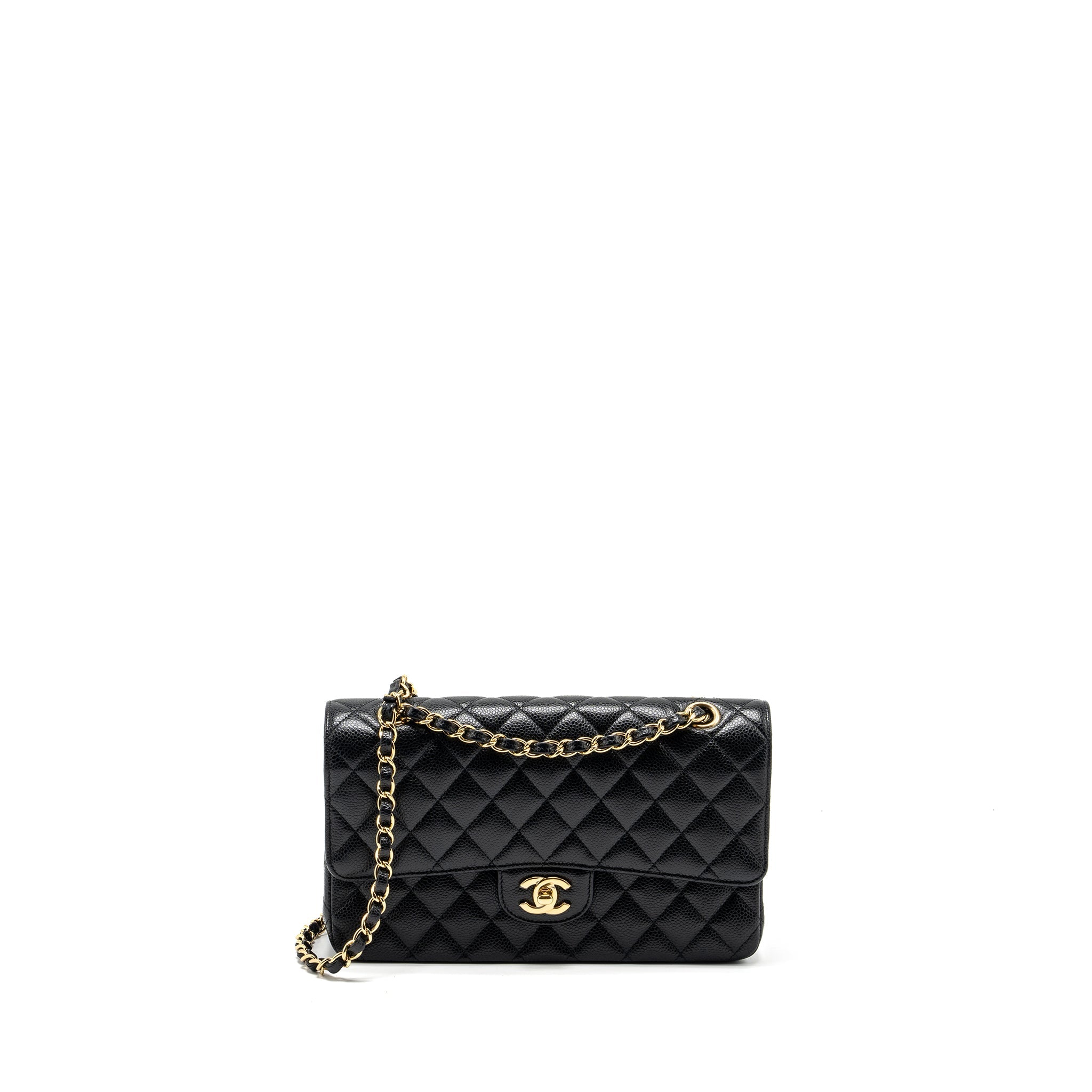 chanel-medium-classic-double-flap-bag-caviar-black-ghw-20
