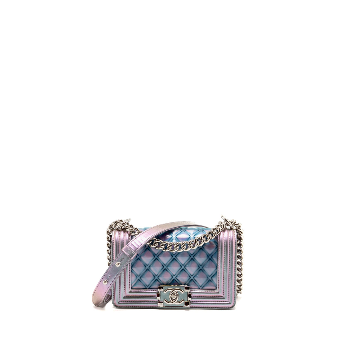 chanel-small-boy-bag-limited-edition-patent-leather-iridescent-light-purple-shw