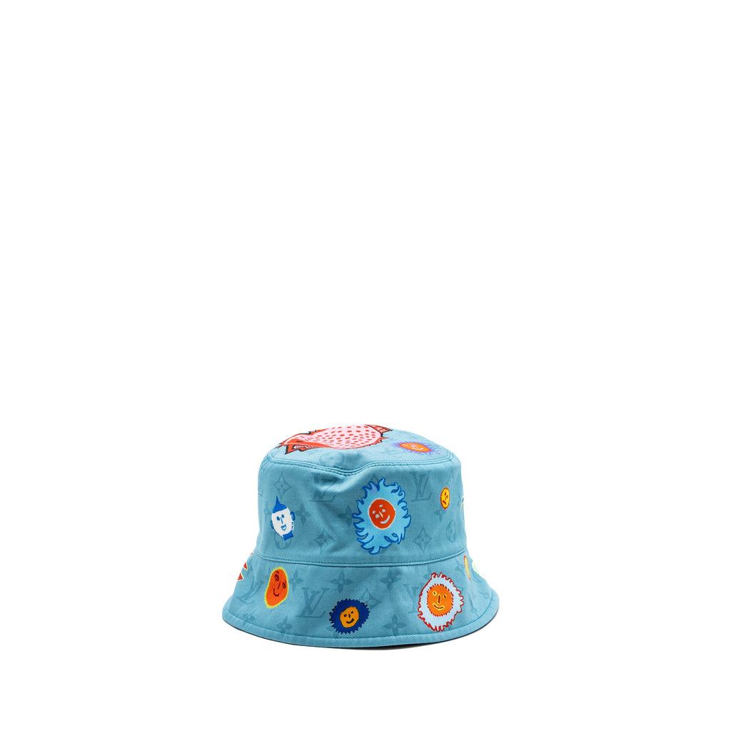 louis-vuitton-size-l-yayoi-kusama-reversible-faces-bucket-hat-blue-multicolour-copy