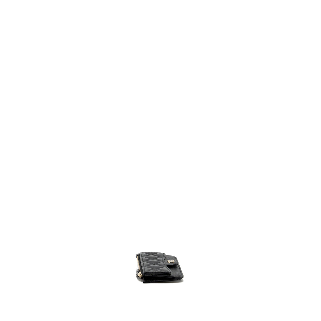 chanel-flap-with-zip-card-holder-caviar-black-ghw-microchip