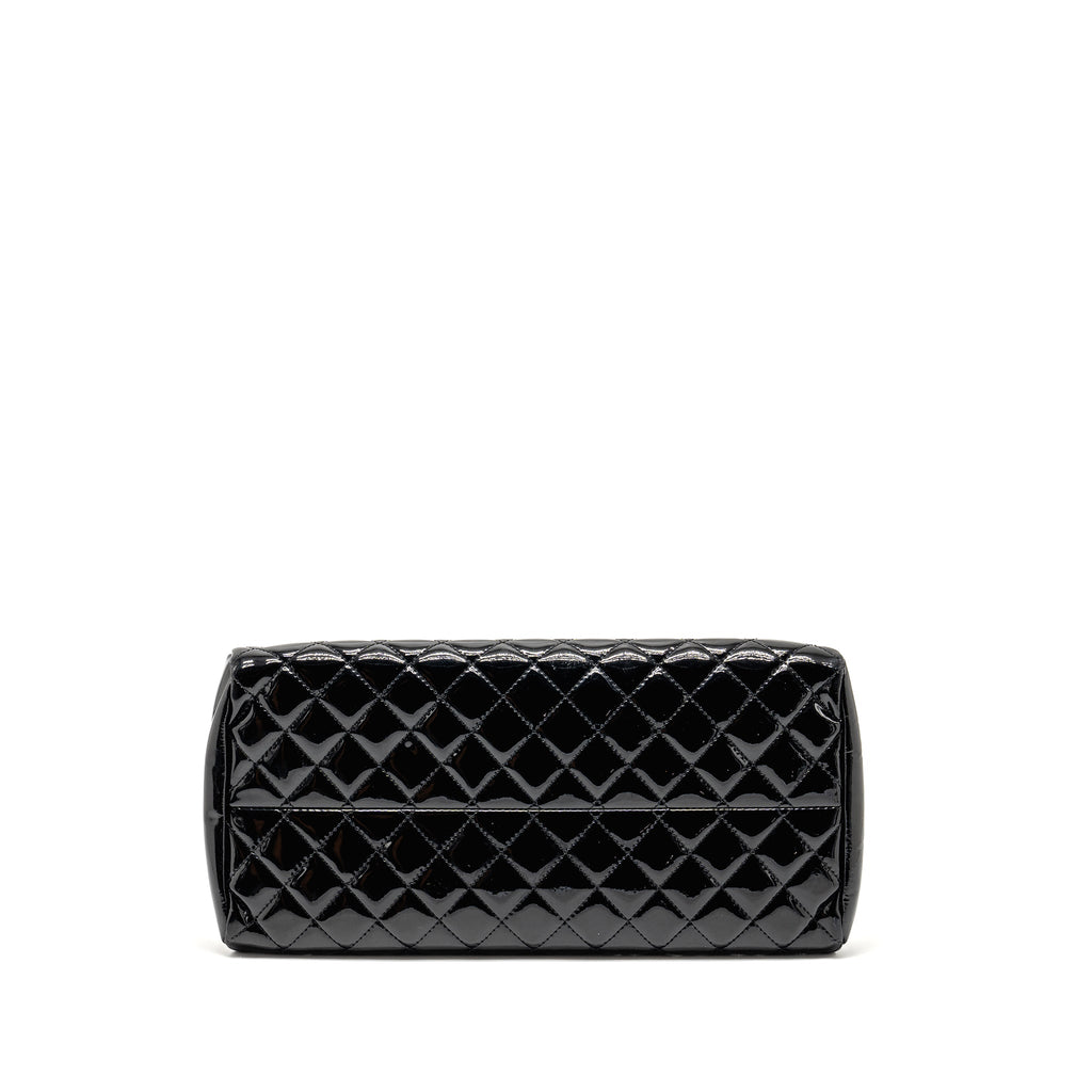 chanel-just-mademoiselle-bowling-bag-patent-black-shw