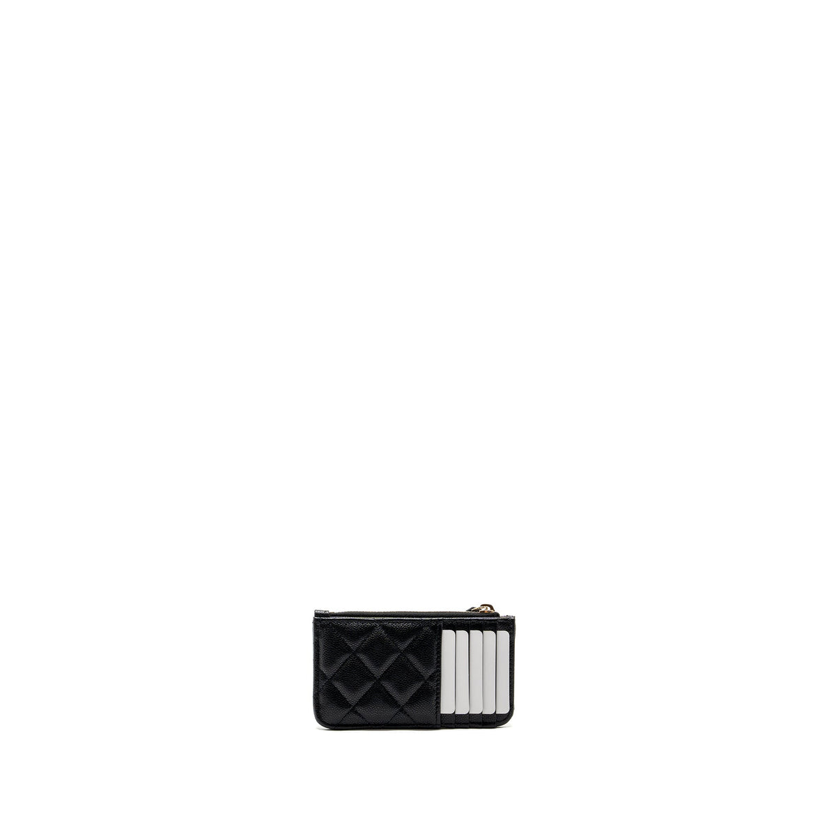 chanel-flap-with-zip-card-holder-caviar-black-ghw-microchip