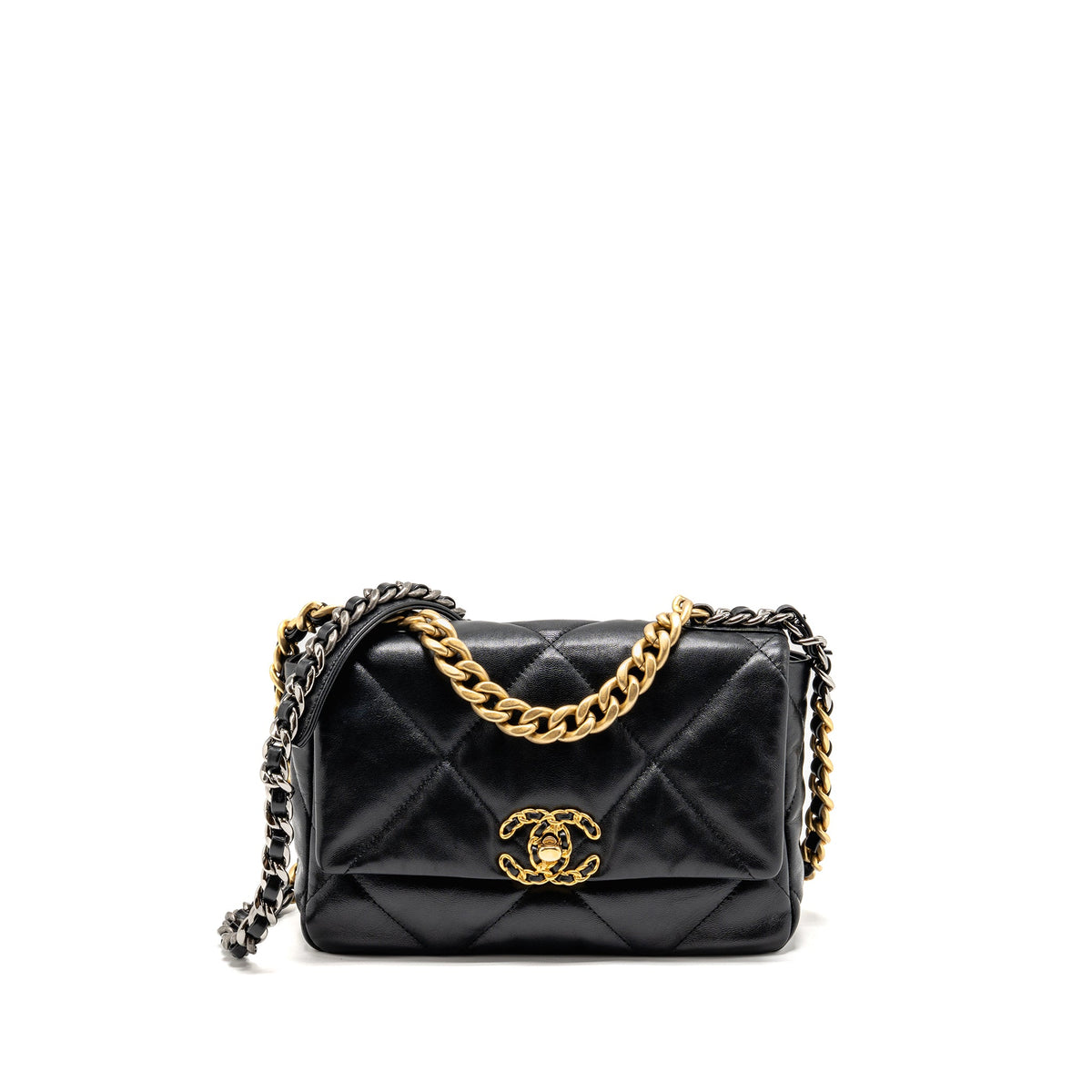 chanel-small-19-bag-goatskin-black-multicolour-hardware-3