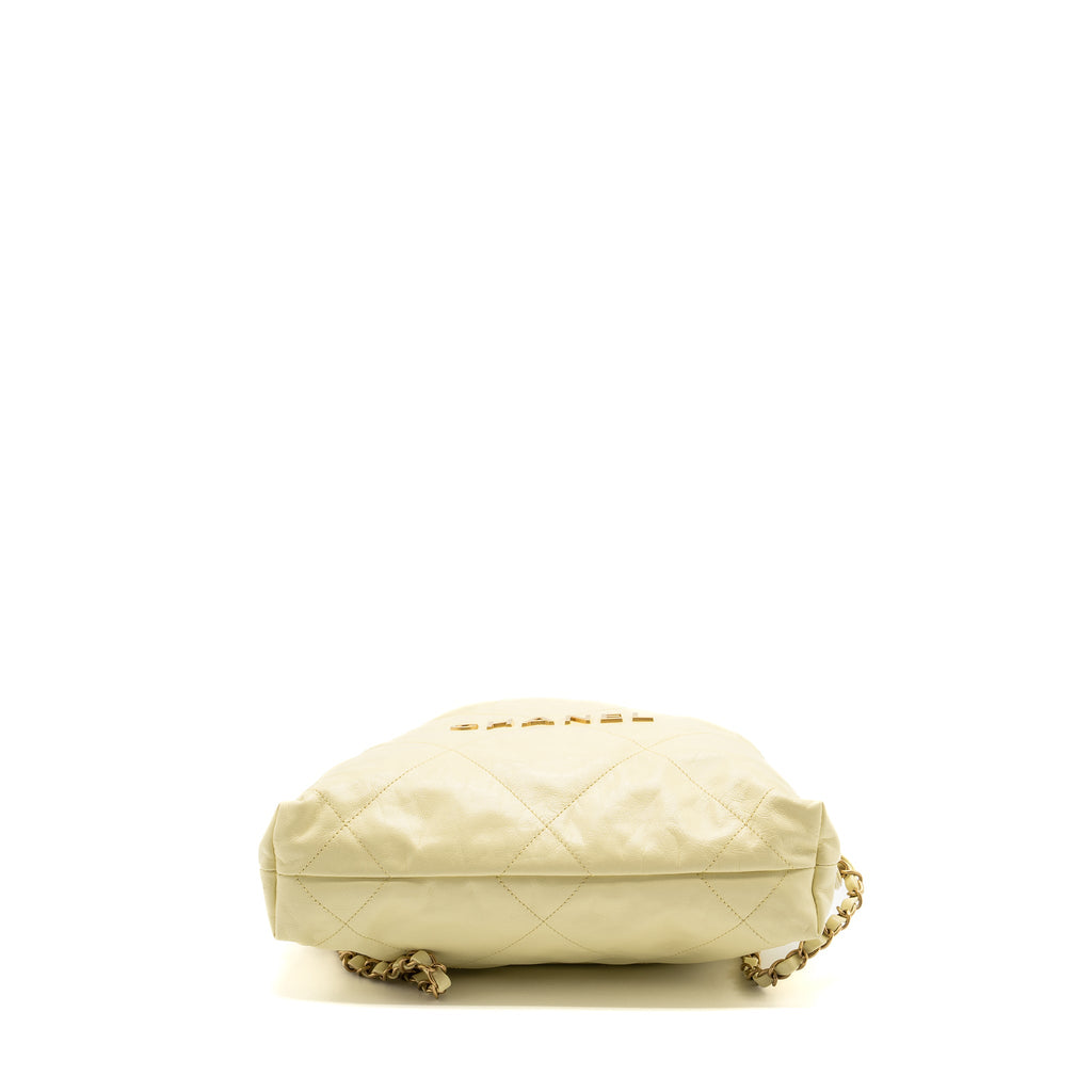 chanel-23p-small-22-backpack-shiny-calfskin-light-yellow-brushed-ghwmicrochip