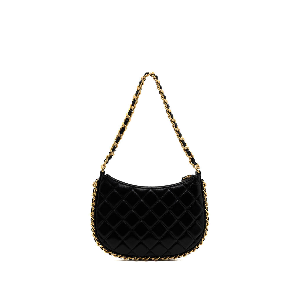 chanel-23b-hobo-shoulder-bag-lambskin-black-brushed-ghwmicrochip